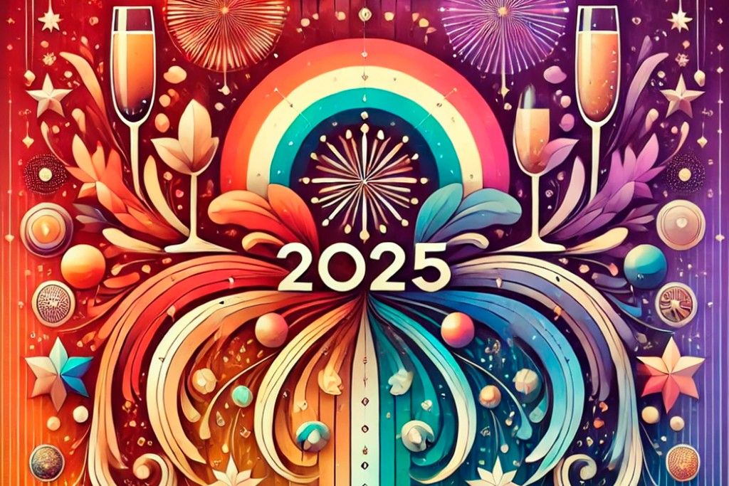 Qual a cor da sorte para a noite da virada 2024/2025 de acordo com a