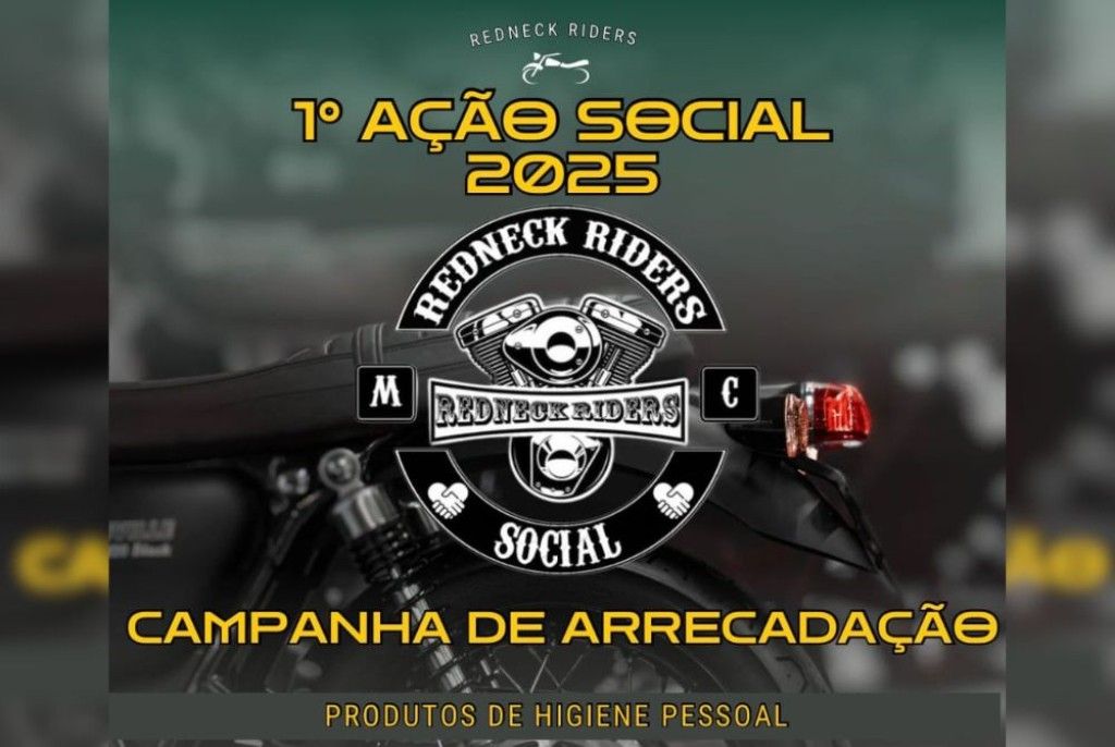 Redneck Riders promove ação social para arrecadar produtos de higiene ...
