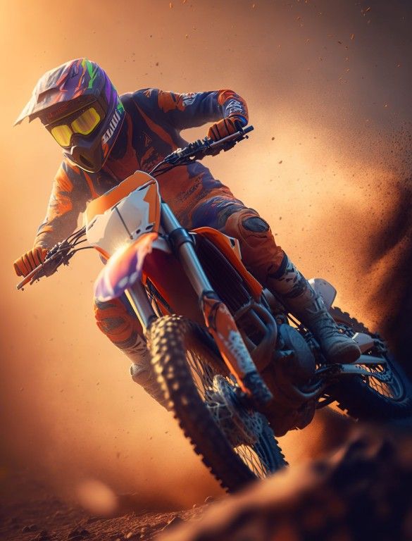 Melhores jogos de MOTOCROSS para Android com ALTA QUALIDADE 