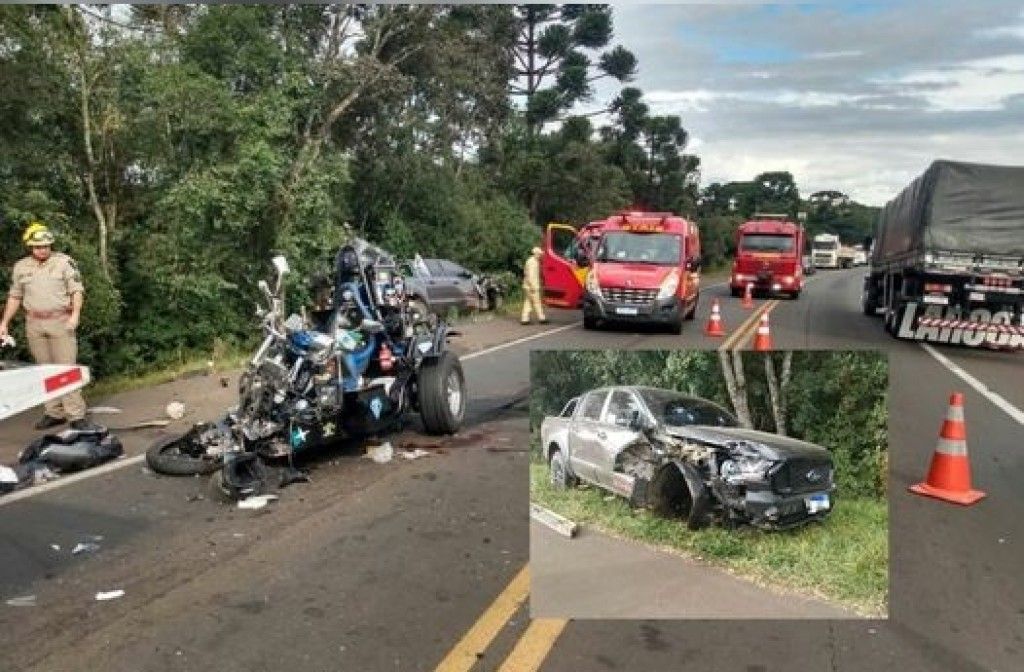 Grave acidente com vítima fatal é registrado na BR-277 – Cidades do Oeste